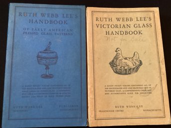 Antique Glass Guide Books Ruth Webb Lee Early American Pressed Glass Patterns Victorian Glass Han