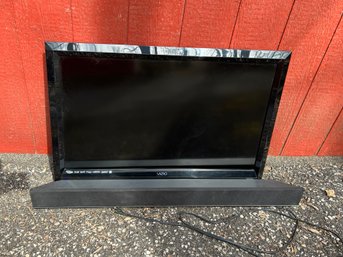 Vizio 37' HDTV And Sound Bar - AS-IS