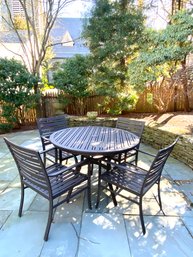 Outdoor Table & 4 Chairs