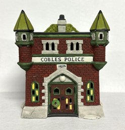 Department 56, North Pole Series, Dickens Village Series, Cobles Police Station, 1989