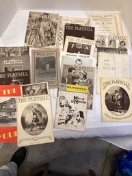 Classic Playbills From The 1930s Through The 1960s - Shipping Available