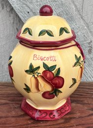 39. Art Pottery Cookie Jar