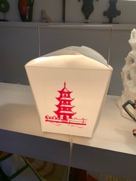 Interesting Chinese Take-out Box Lamp