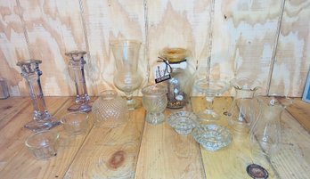 Glass And Crystal Lot