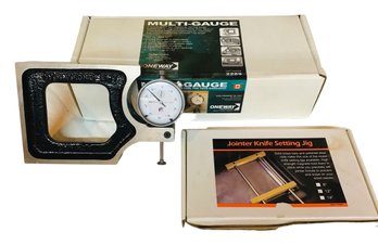 MULTI-GUAGE Measuring Tool And Jointer Setting Jig