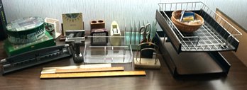 Large Group Of Miscellaneous Desk Items