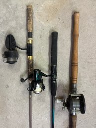 3 Fishing Rods