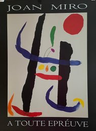 A Toute Epreuve By Joan Miro