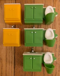 Vintage Fisher Price Dollhouse Furniture 1970s