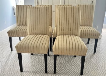 Set Of Six Parsons Dining Chairs