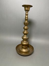 Tall Beautiful Brass Candlestick