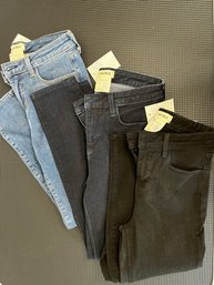 Three Pairs Of LAgence Size 26 Pants , NWT, Retail $225 Each