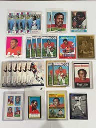 Floyd Little Misc. Football Card Lot.   27 Cards Total.  Many Different Years.