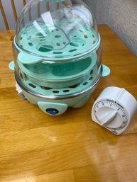 Deluxe Egg Cooker And Timer