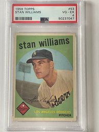 1959 Topps Stan Williams Card #53    PSA 4