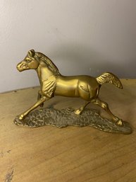 Solid Brass Horse #1