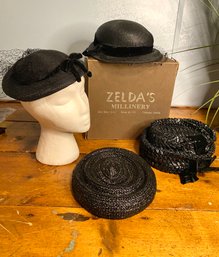 Lot Of Vintage New York Hats In Zeldas Millenary Box