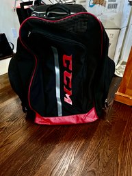 CCM Sports Equipment Bag With Pull, On Wheels