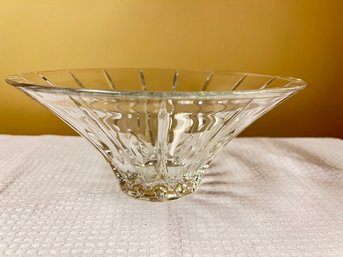 Crystal Bowl, Presented From Leviton For 20 Years Of Service, Copy Of Murano