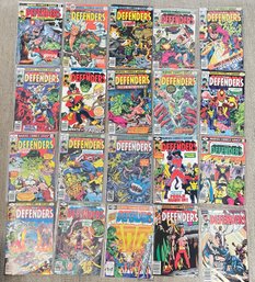 Marvel Comics Defenders, Lot Of 20 Issues, Including Issue 11, 1976-83