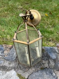 Brass Pendent Light Fixture