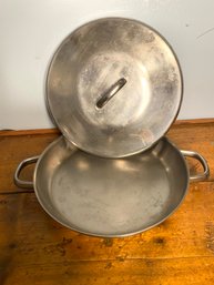 International Cookware Stainless Pan With Lid