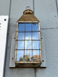 Brass Wall Fixture, Outdoor Light