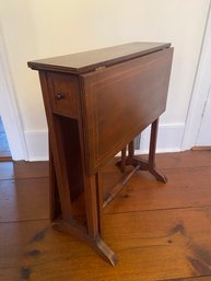 Inlaid Sutherland Table 22x6x26'