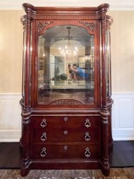 Incredible Century Mahogany Display Cabinet