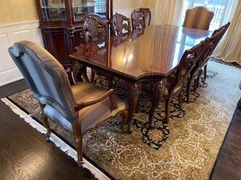 Fabulous Century Mahogany Dining Room Table And Chairs