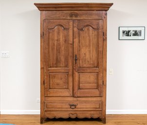 Impressive Semi Antique Wooden Armoire