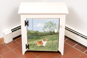 Handsome Painted Cabinet