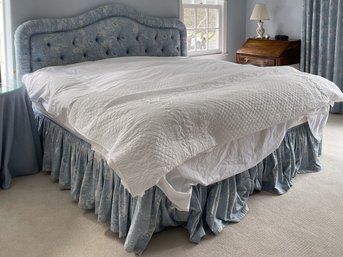 Upholstered King Size Bed