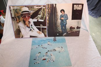 4 Albums - 2 Elton John - 2 Billy Joel