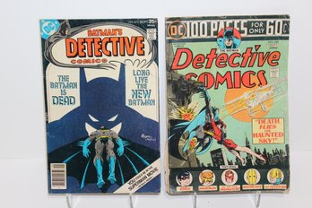 1974, 1977, 1983 - DC Detective Comics (batman) #442, #472, #529 (1983)