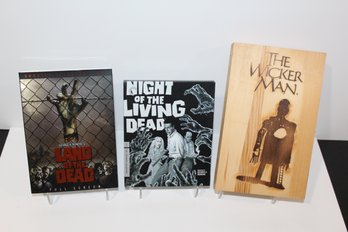 Horror / Zombie Blu-ray &  DVDs - George Romero Night Of The Living Dead - Special Edition Wicker Man -