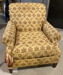 A Classic Designe Upholstered Arm Chair By STICLEY