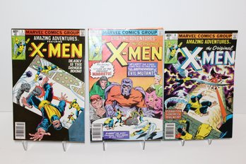 1979 3rd Series Amazing Adventures X- Men - #3 - #7 - #8