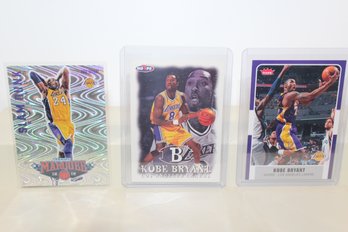 Bonus Time! Kobe Bryant 3 Card Group - 1998 Skybox - Panini Marquee Slam Dunk