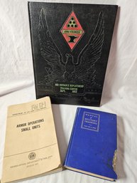 Selection Of 3 Unique Vintage Military Books