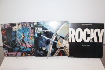 3 Soundtracks -1980 Empire Strikes Back- 2001 Space Odyssey  - Rocky