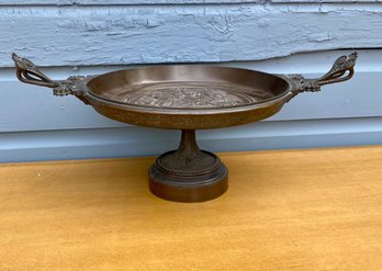 Victorian Bronze Tazza After The Antique