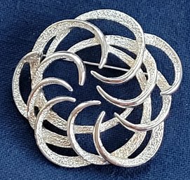 Vintage Silver Tone Sarah Coventry Brooch