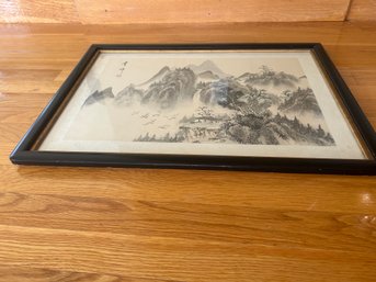 Oriental Framed Print