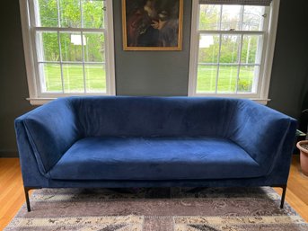 A Beautiful Blue SITS Sofa