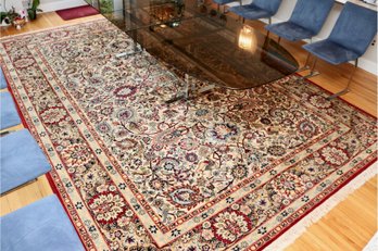 Couristan Kashimar Oriental Design Mansion Wool Carpet 14 Ft X 9ft 10'