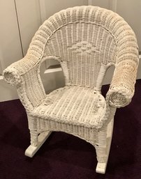 Children's Petite Wicker Rocking Chair