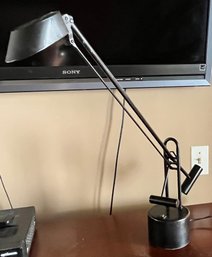 Vintage 1980's Modern Counterbalance Halogen Desk Lamp