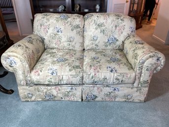 Broyhill Floral Pattern Love Seat