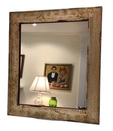 Weathered Wood Frame Mirror